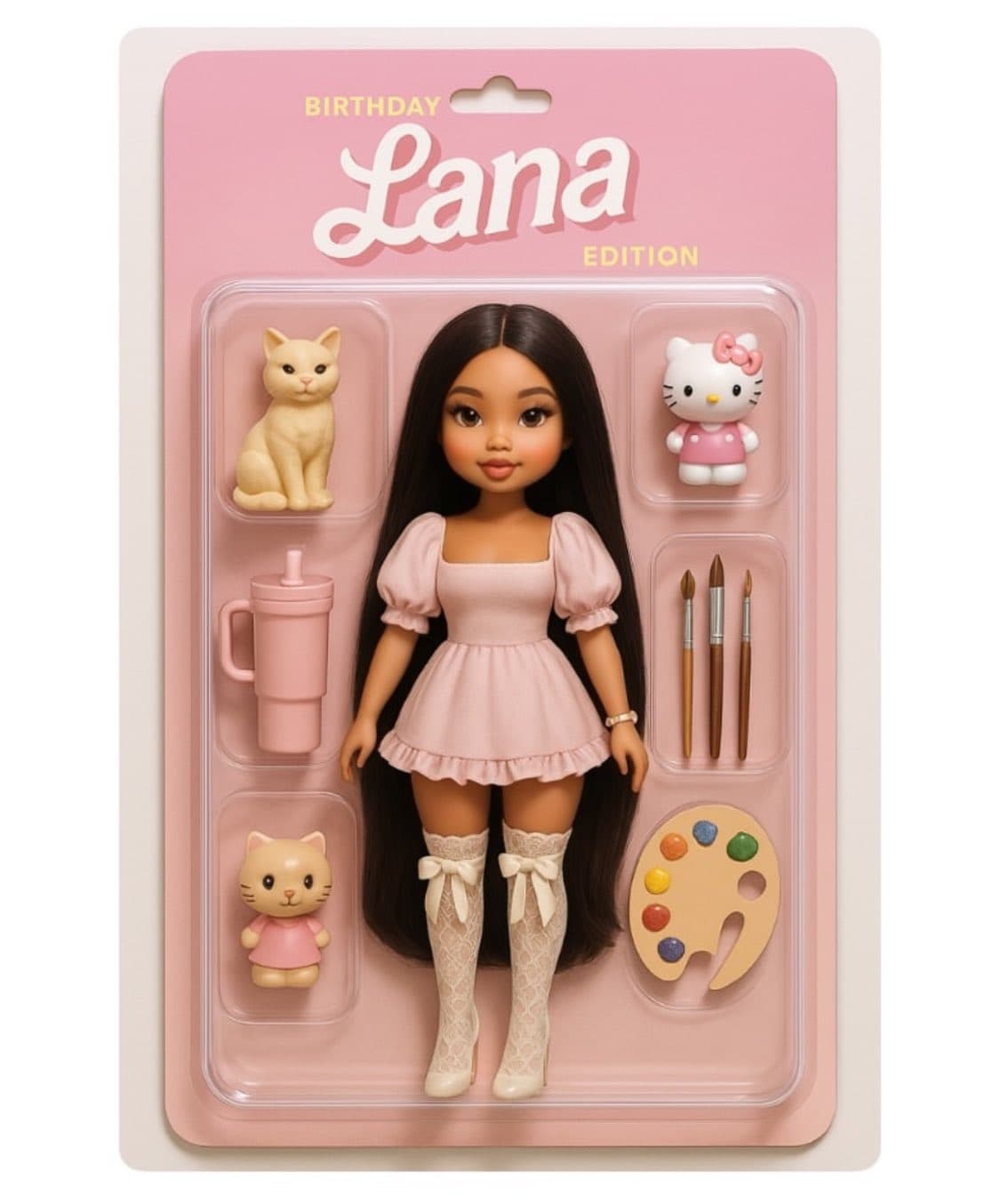 AI-generated custom doll